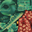 Texture map for Rango